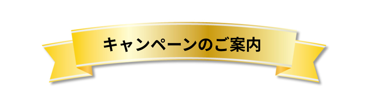 キャンペーンのご案内